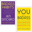 Badass Habits & You Are a Badass By Jen Sincero 2 Books Collection Set