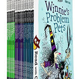 Read With Oxford: Winnie and Wilbur 18 Books Collection Set Level 4, 5 & 6 – Fun Stories for Kids Aged 4-6, Including Holiday Fun, Tidy Up & More!