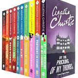 Agatha Christie Hercule Poirot & Tommy and Tuppence Series Collection 10 Books Set