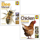 Haynes Bee Manual, Chicken Manual 2 Books Collection Set By Claire Waring & Laurence Beeken