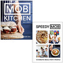 Photo of Mob Kitchen and Speedy Mob 2 Book Set by Ben Lebus on a White Background