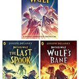 The Spook's Apprentice: Brother Wulf By Joseph Delaney 3 Books Collection Set (Brother Wulf, Brother Wulf: The Last Spook & Brother Wulf: Wulf's Bane)