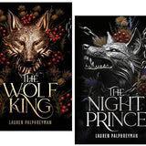 The Wolf King Series by Lauren Palphreyman 2 Books Collection Set (The Wolf King and The Night Prince)