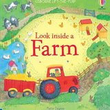 Look Inside a Farm – Usborne Lift-the-Flap Children's Book