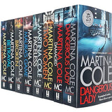 Martina Cole Collection 8 Books Set (Dangerous Lady, Damaged,Two Women, Faceless, Maura's Game, Broken, Betrayal & No Mercy)