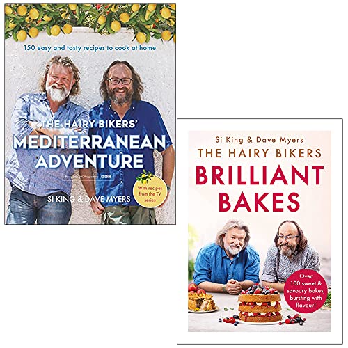 The Hairy Bikers Collection 2 Books Set (Mediterranean Adventure & Brilliant Bakes)