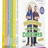 The Hairy Dieters 6 Books Collection Set By Hairy Bikers (How To Love Food And Lose Weight, Eat For Life, Good Eating, Fast Food, Go Veggie, Make It Easy)
