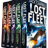 Jack Campbell Lost Fleet Beyond the Frontier Series 5 Books Collection Set