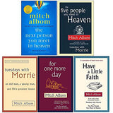 Mitch Albom 5 Book Collection Box Set | Bestselling Fiction & Memoirs on Life, Love, Friendship, Death & Inspiration | Emotional & Touching Reads