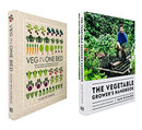 Huw Richards Collection 2 Books Set (Veg in One Bed, The Vegetable Grower's Handbook)