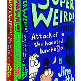 Jim Smith Super Weird Mystery Collection 3 Books Set (Attack of the Haunted Lunchbox, Danger at Donut Diner, My Pencil Case is a Time Machine)