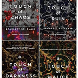 Hades X Persephone 4 Books Collection Set By Scarlett St. Clair (A Touch of Darkness, A Touch of Ruin, A Touch of Malice, A Touch of Chaos)