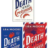 A Follet Valley Mystery By Ian Moore 3 Books Collection Set (Death and Fromage, Death and Croissants, Death at the Chateau