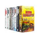 Will Trent Series Karin Slaughter Collection 7 Books Set (Fallen, Unseen, Broken, Fractured, Triptych, Pretty Girls, Cop Town)