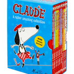 Photo of Claude A Rather Smashing Collection 9 Books Box Set by Alex T. Smith on a White Background
