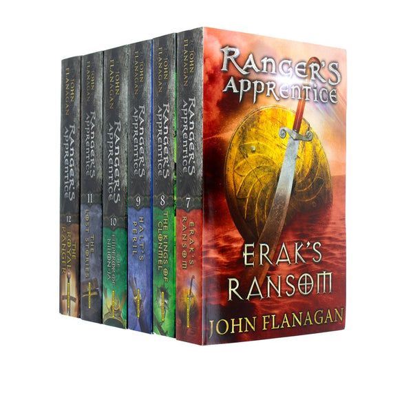 Rangers Apprentice Series 2 John Flanagan Collection 6 Book Set The Royal Ranger