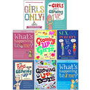 Growing Up For Boys & Girls 8 Books Collection Set (The Girls Guide to Growing Up,The Boys Guide to Growing Up,Girls Only,Sex Puberty and All That Stuff,Whats Happening to Me Girls & Boys and More)