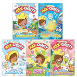 Max and Chaffy Series 5 Books Collection Set by Jamie Smart | Welcome to Animal Island, The Great Cupcake Mystery & More | Funny Children's Comic Adventures (Paperback)