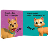 Cocomelon Little Learners Pocket Library 12 Board Books Collection Set (Animals, Fruit And Vegetables, Weather, Days of the Week, Family Time and More)