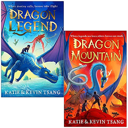 Dragon Realm Series 2 Books Collection Set By Katie Tsang & Kevin Tsang