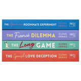 Elena Armas Collection 4 Books Set (The American Roommate Experiment, The Fiance Dilemma, The Spanish Love Deception and The Long Game) | Paperback