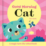 Good Morning Cat by Rob Abbott – A Delightful Magic Wheel Board Book for Curious Little Hands