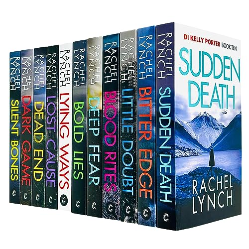 Rachel Lynch Detective Kelly Porter Collection 11 Books Set (Dark Game, Deep Fear, Dead End, Bitter Edge, Bold Lies, Blood Rites, Little Doubt, Lost Cause, Lying Ways, Sudden Death, Silent Bones)