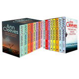 Ann Cleeves TV Shetland & Vera Series – 16-Book Collection | Crime, mystery, thriller novels, detective fiction, TV tie-in set by Pan Macmillan