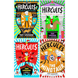 Hercules Series 4 Books Collection Set By Tom Vaughan (The Diary of a (Sort of) Hero, A Hero's Journey (on a School Trip), Hero to Zero? and Hercules vs the Minotaur) | Paperback