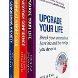Nik & Eva Speakman 4 Books Collection Set (Conquering Anxiety, Winning at Weight Loss, Everyday Confidence & Upgrade Your Life)