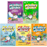 Murray and Bun Series 1-5 Books Collection Set By Adam Stower (Murray the Viking, Murray the Knight, Murray the Pirate, Murray the Ghosthunter and Murray the Explorer)