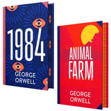 George Orwell Hardback Sprayed Edge Edition 2 Books Collection Set (1984 and Animal Farm)