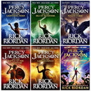 Percy Jackson and the Olympians Collection 6 Books Set By Rick Riordan (The Lightning Thief, Sea of Monsters,Titan's Curse,Battle of the Labyrinth,Last Olympian, The Chalice of the Gods)