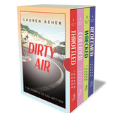 The Dirty Air Boxed Set By Lauren Asher 4 Books Collection Box Set (Throttled, Collided, Wrecked & Redeemed) | Paperback