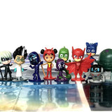PJ Masks My Busy Book – Storybook with 10 Figurines & Playmat | Catboy, Gekko & Owlette | Interactive Read & Play Set for Kids 3+