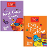Ella's Kitchen Collection 2 Book Set– The First Foods Book & The Easy Family Cookbook| Healthy Eating,Kids' Recipes & Fun Family Cooking for 0-5 years