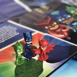 PJ Masks My Busy Book – Storybook with 10 Figurines & Playmat | Catboy, Gekko & Owlette | Interactive Read & Play Set for Kids 3+