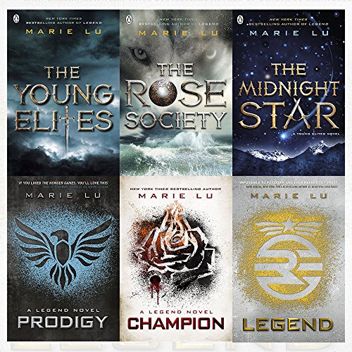 Marie Lu Collection 6 Books Bundles (Legend, Champion, Prodigy, The Young Elites, The Rose Society, The Midnight Star)