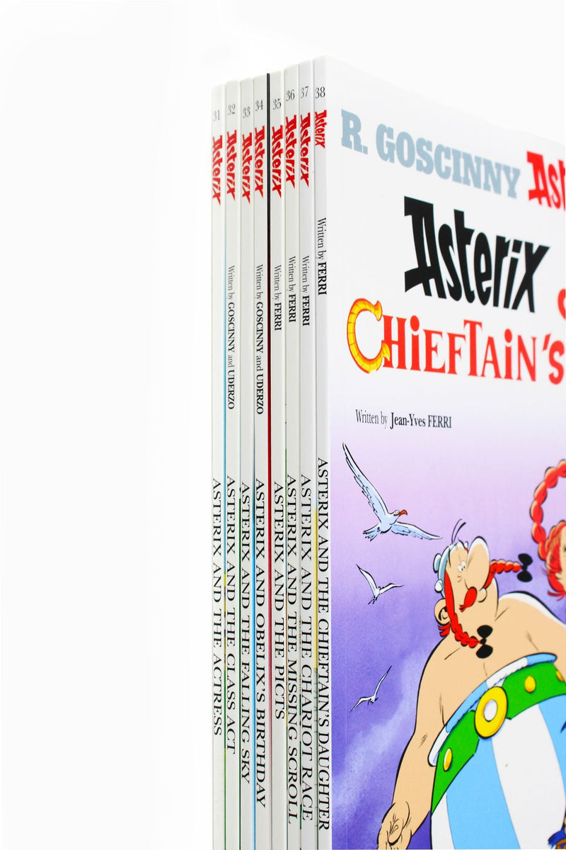 Asterix the Gaul Series 7 Collection 8 Books Set (31-38)