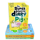 Emer Stamp 4 Books Set Collection The Seriously Extraordinary Diary of Pig