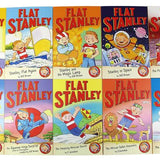 Flat Stanley Adventure Series Collection 10 Books Set Jeff Brown
