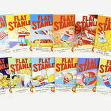The Flat Stanley Adventure 12 Books Collection Box Set by Jeff Brown | Children's Adventure Stories, Fun Reading & Educational Books for Young Readers