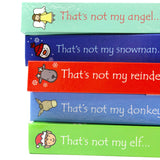 Thats Not My Touchy Feely 5 Board Books Set Christmas Collection