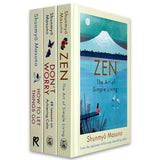 Shunmyo Masuno 3 Books Collection Set | Zen: The Art of Simple Living, Don't Worry & How to Let Things Go | Hardcover Edition