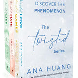 Twisted Series 4-Book  Box Set by Ana Huang | Bestselling Contemporary Romance Novels – Love, Drama & Passion (Twisted Love, Games, Hate & Lies)