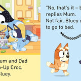 Bluey: Bedtime Little Library Includes – Fruit Bat, Daddy Putdown, Burger Shop & Sleepytime | Board Book Set for Toddlers