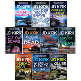 DCI Logan Crime Thrillers 11-20: 10 Books Collection Set By JD Kirk (Come Hell or High Water, City of Scars, Here Lie the Dead, One For the Ages, In Service of Death, A Dead Man Walking and More)