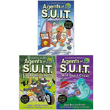 Investigators: Agents Of S.U.I.T. Series 3 Books Collection Set By John Patrick Green (Agents Of S.U.I.T., From Badger To Worse, Wild Ghost Chase)