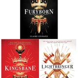 The Empirium Trilogy 3 Book Set by Claire Legrand – Furyborn, Kingsbane, Lightbringer – YA Epic Fantasy, Magic, Adventure, Supernatural Fiction