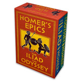 The Iliad and The Odyssey 2 Books Collection Box Set by Homer | Classic Greek Mythology & Epic Poetry | Hardback Edition